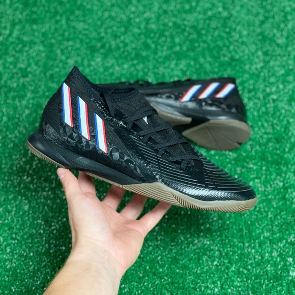 adidas Other - Adidas Predator Edge.3 Indoor Low Mens Football Shoes Black GX0020 NEW Multi Sz